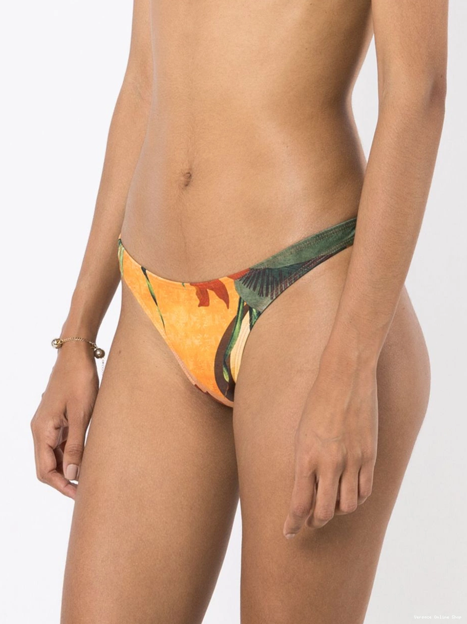 Cheap bikini bottoms floral-print Women Versace 0726